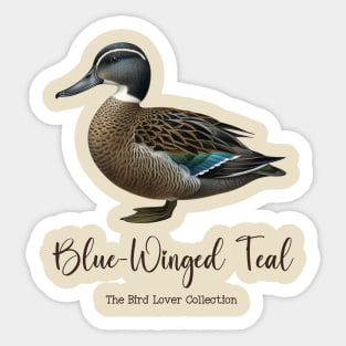 Blue-Winged Teal - The Bird Lover Collection Sticker